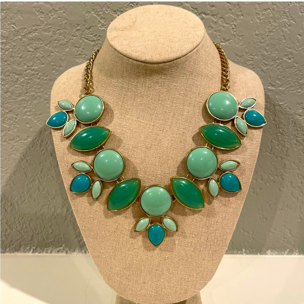 Mint Sea Foam Stone Necklace